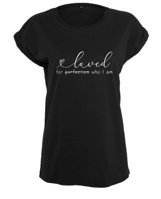 Tričko Loved černé XS