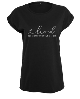 Tričko Loved černé