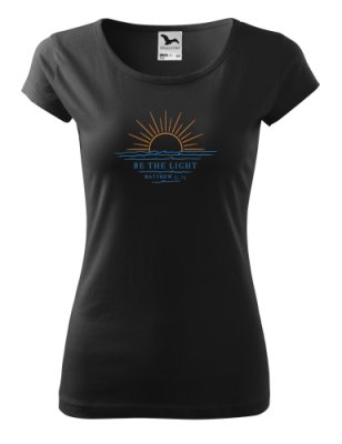 Tričko Be the light XS